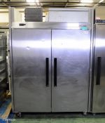 Foster double door fridge - HJ2SA - no shelves