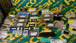 Various lathe cutting tool bits - PCS, Kennametal, MultiMaster, Microbore