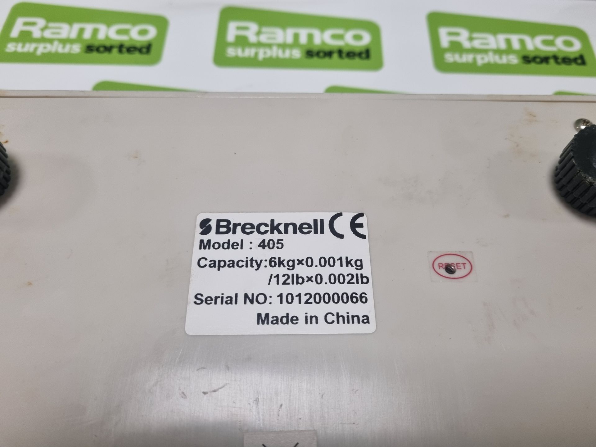 Brecknell 405 LCD Bench Scale - Image 3 of 3