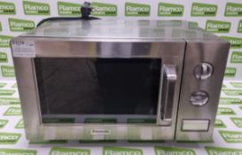 Panasonic NE-1027 BT Microwave oven 22l capacity 1000 watts 230/240 volts 50hzs