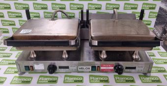 Velox CG-2 twin contact grill 2 x 230 volts 2 x 2350 watts 50/60hz