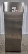 Electrolux RE471FRG single upright fridge - large dent on top/side