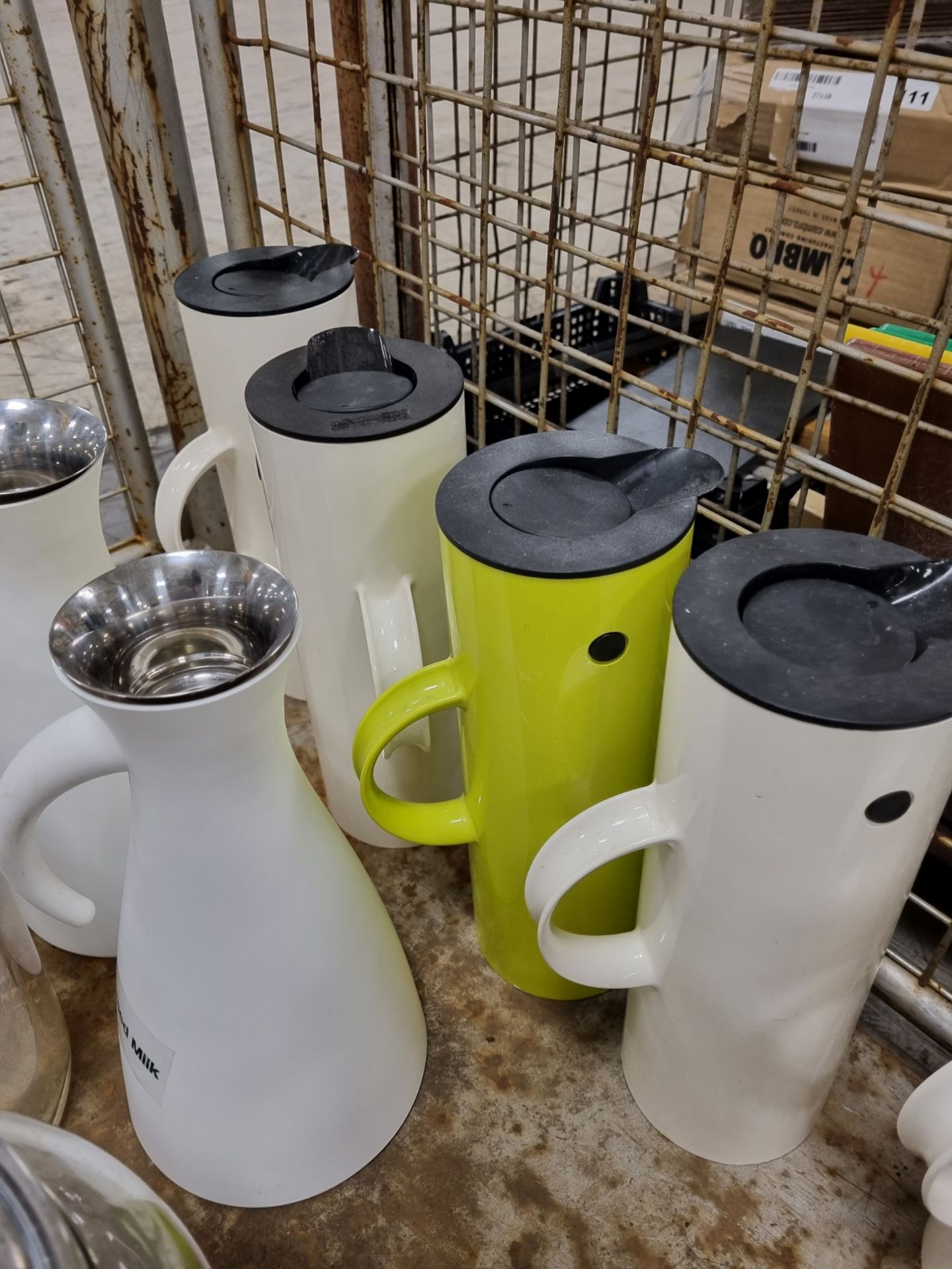 Catering equipment and supplies consisting of thermos type jugs, glassware, storage containers, jugs - Image 9 of 9
