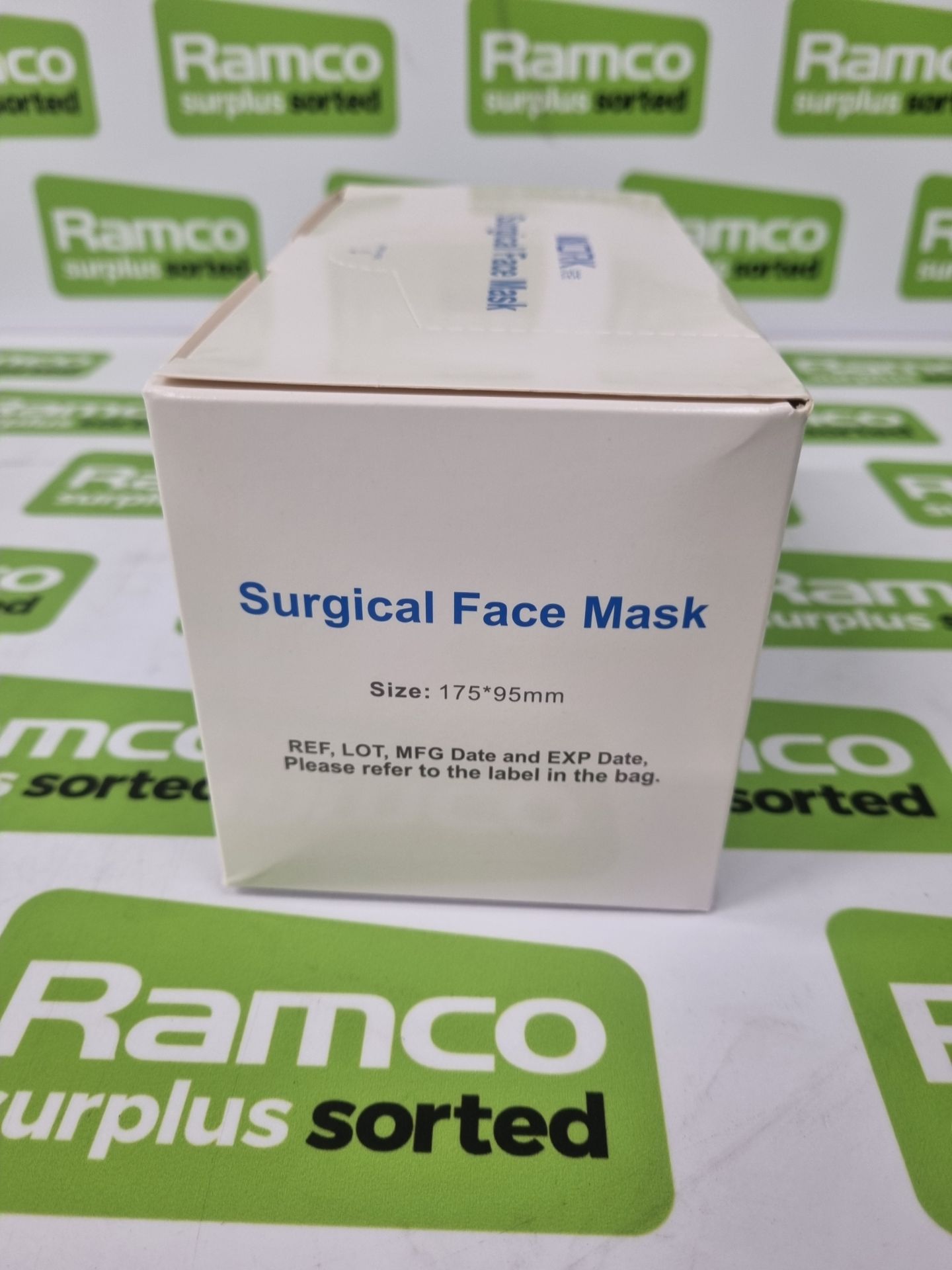 24x pallets of Type IIR face masks - est. total qty 480000 - location LE67 1ND - PPE - Image 5 of 9