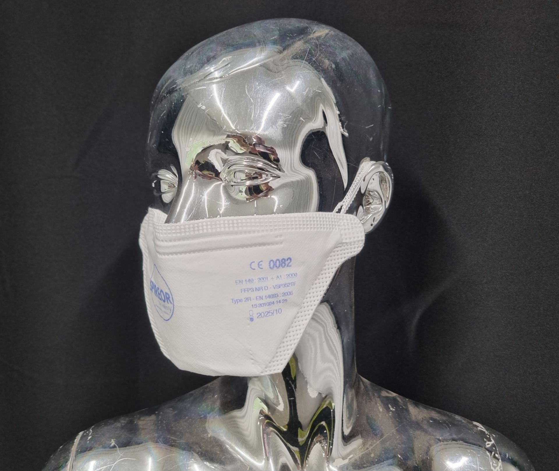 24x pallets of Spireor FFP3 & Type IIR face masks - est. total qty 211200 - location LS25 6PT - PPE