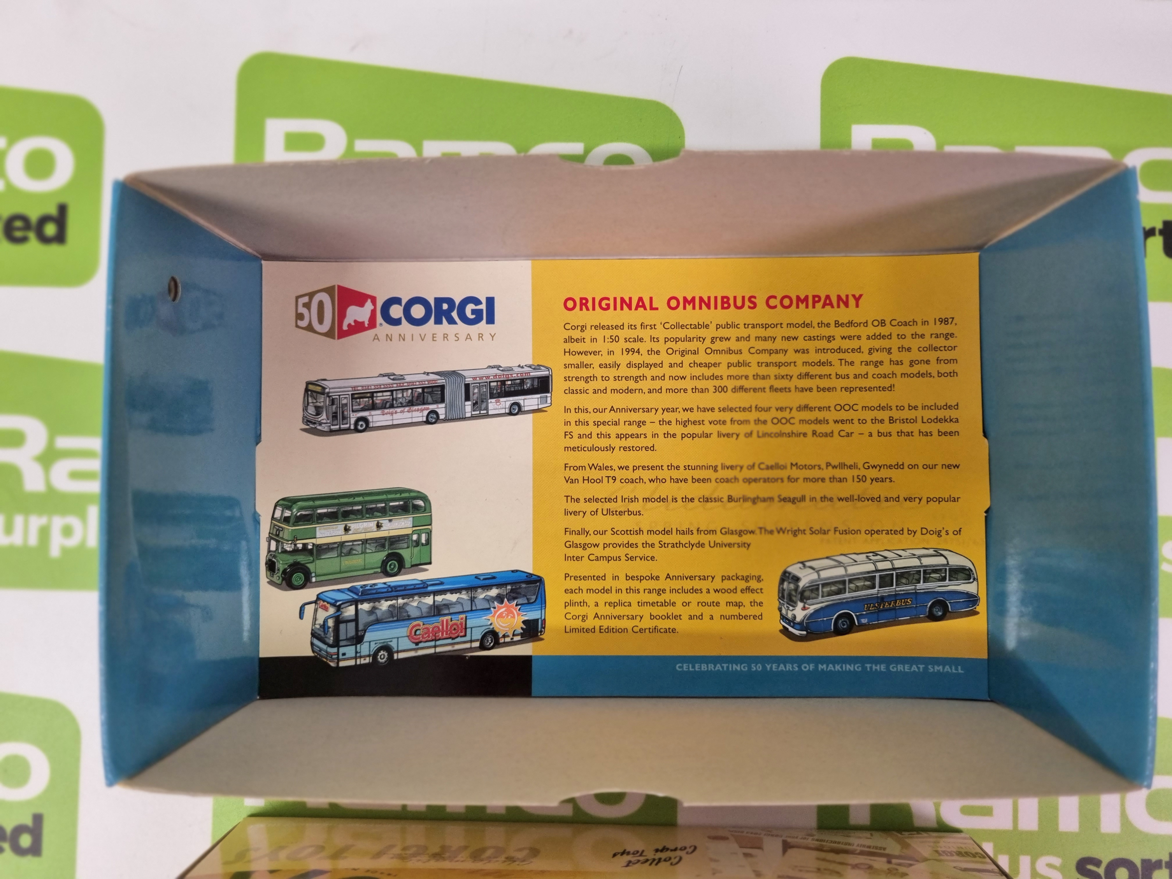 Corgi Anniversary AN40814 - Bristol Lodekka FS5G - Lincolnshire Road Car - 1:76 scale model - Image 6 of 10