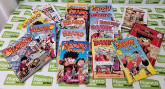 Collection of The Beano and The Dandy comic books