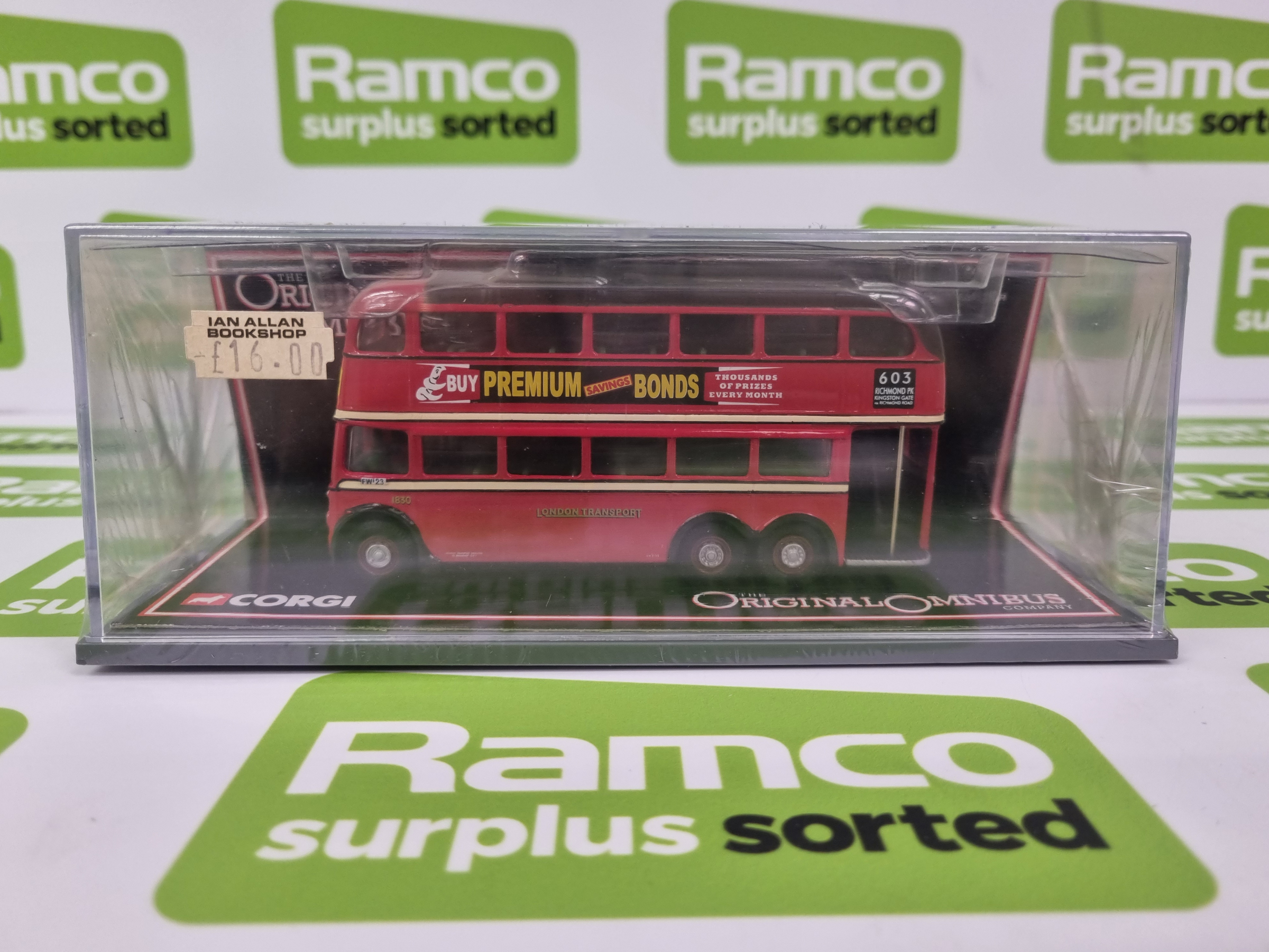 Corgi 43708 Q1 Trolleybus - London Transport - 1:76 scale model