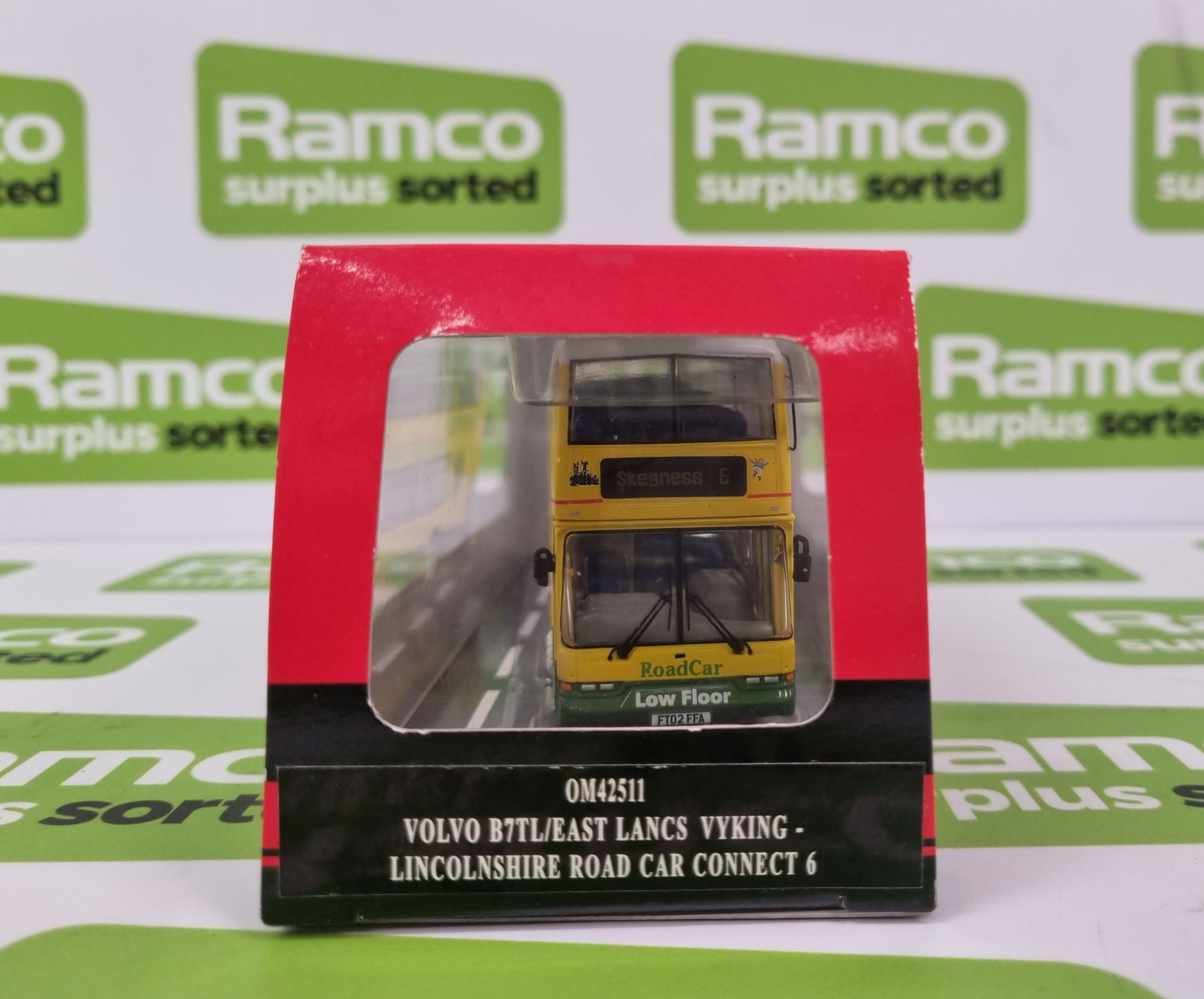 Corgi OM42511 Volvo B7TL/East Lancs Vyking - Lincolnshire RoadCar Connect 6 Bus - 1:76 scale model - Image 5 of 6