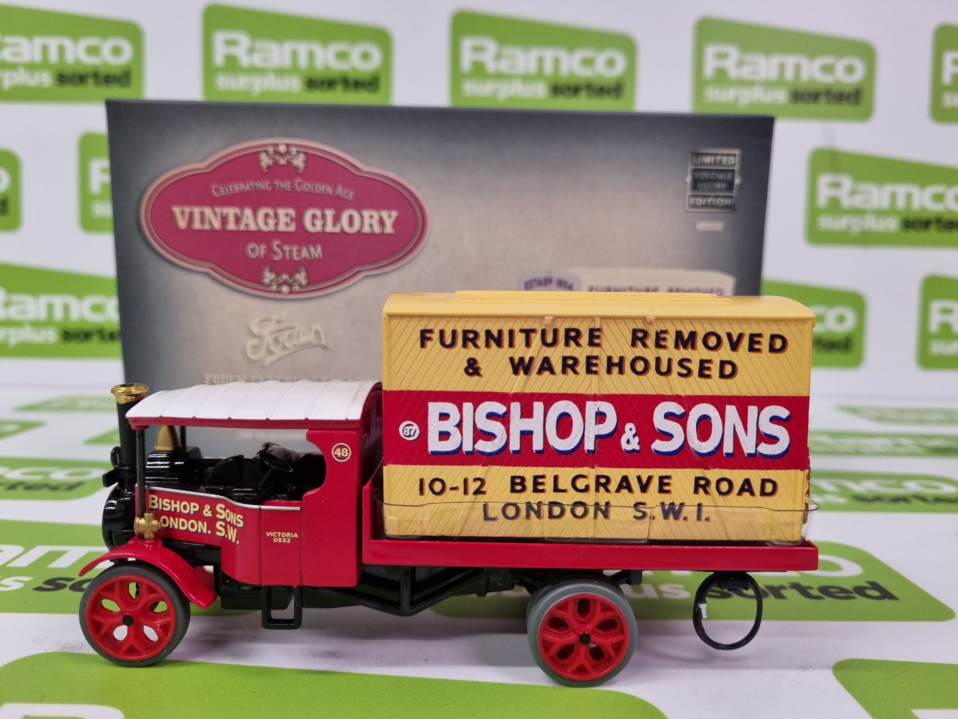 Corgi Vintage Glory of Steam 80202 No. 0913 of 5560 - Foden Flatbed Steamer