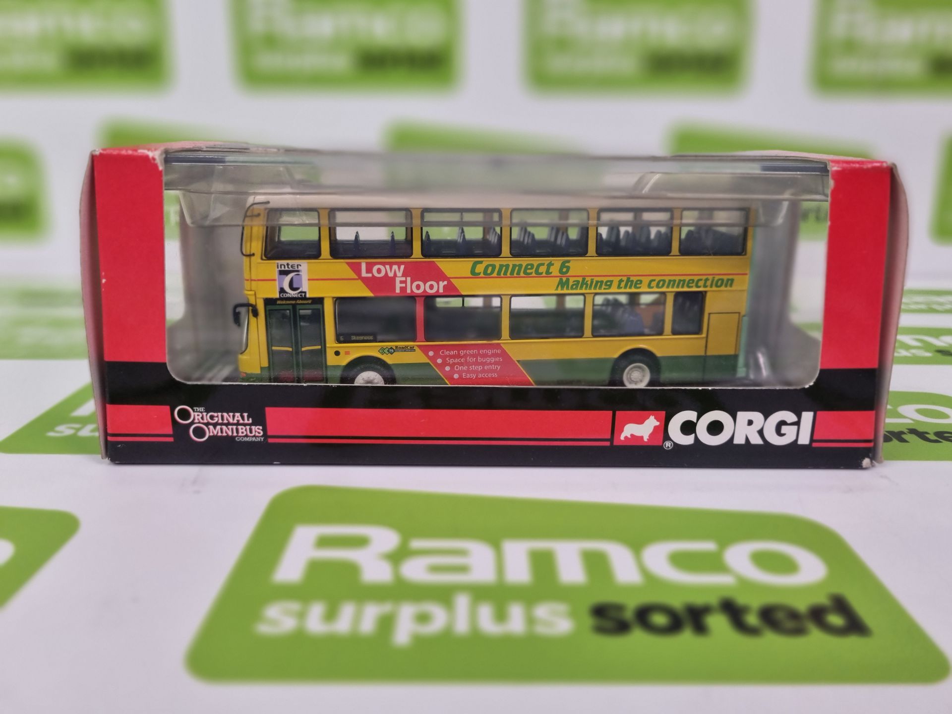 Corgi OM42511 Volvo B7TL/East Lancs Vyking - Lincolnshire RoadCar Connect 6 Bus - 1:76 scale model - Image 3 of 6