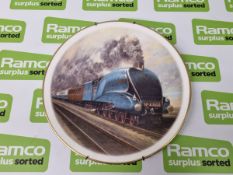 The Caverswall China Co. Ltd "Mallard" Breaking the Record collectable plate - No. 0972 of 2000