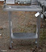 Stainless steel table - L300 x D750 x H960mm