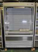 Caravell Scanfrost Alaska Slim 120 roller front display fridge L 125 x W 67 x H 203cm