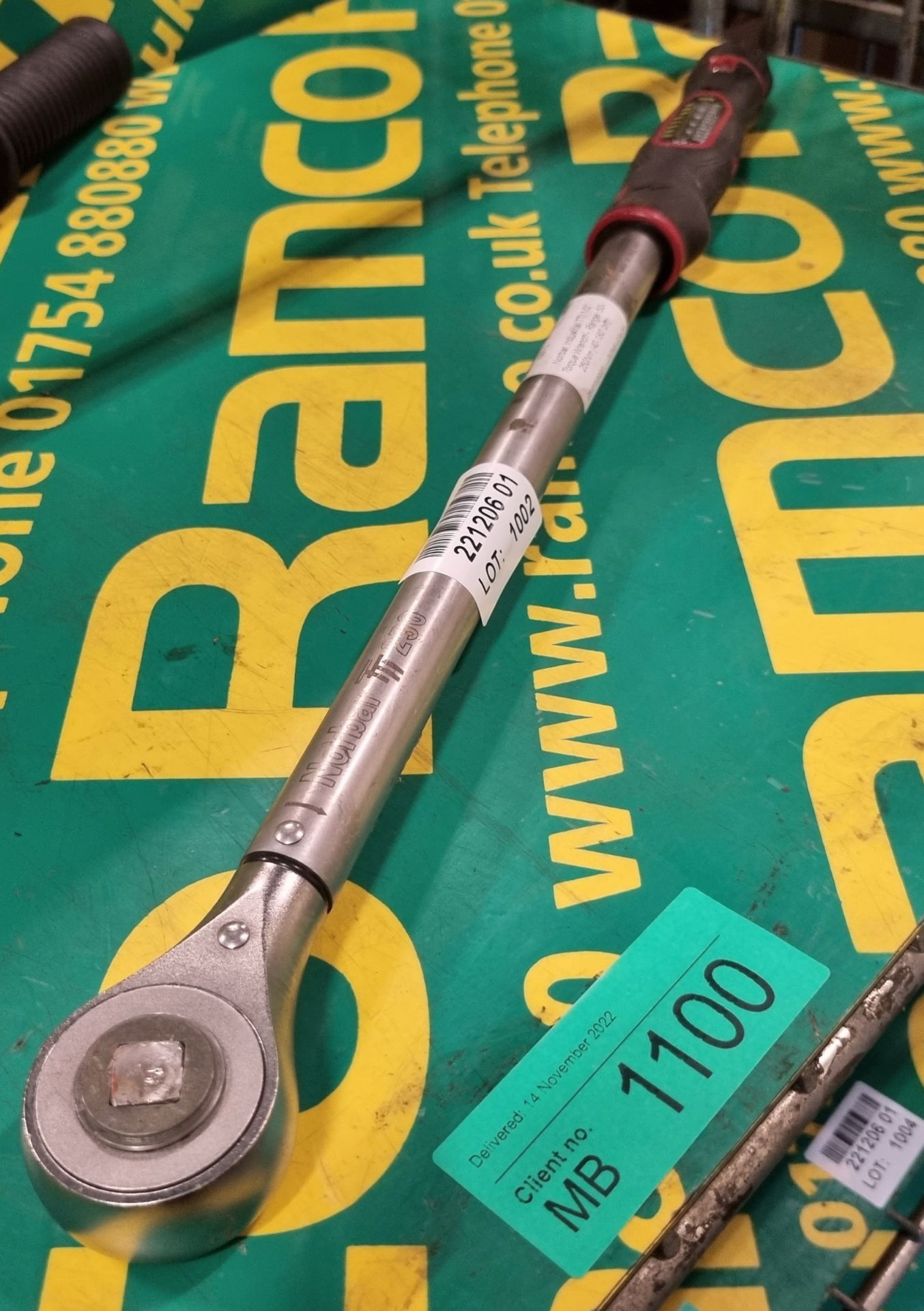 Norbar Industrial TTi 1/2" Torque Wrench - Range: 50-250 Nm (40-180 lbf ft) - Image 2 of 2