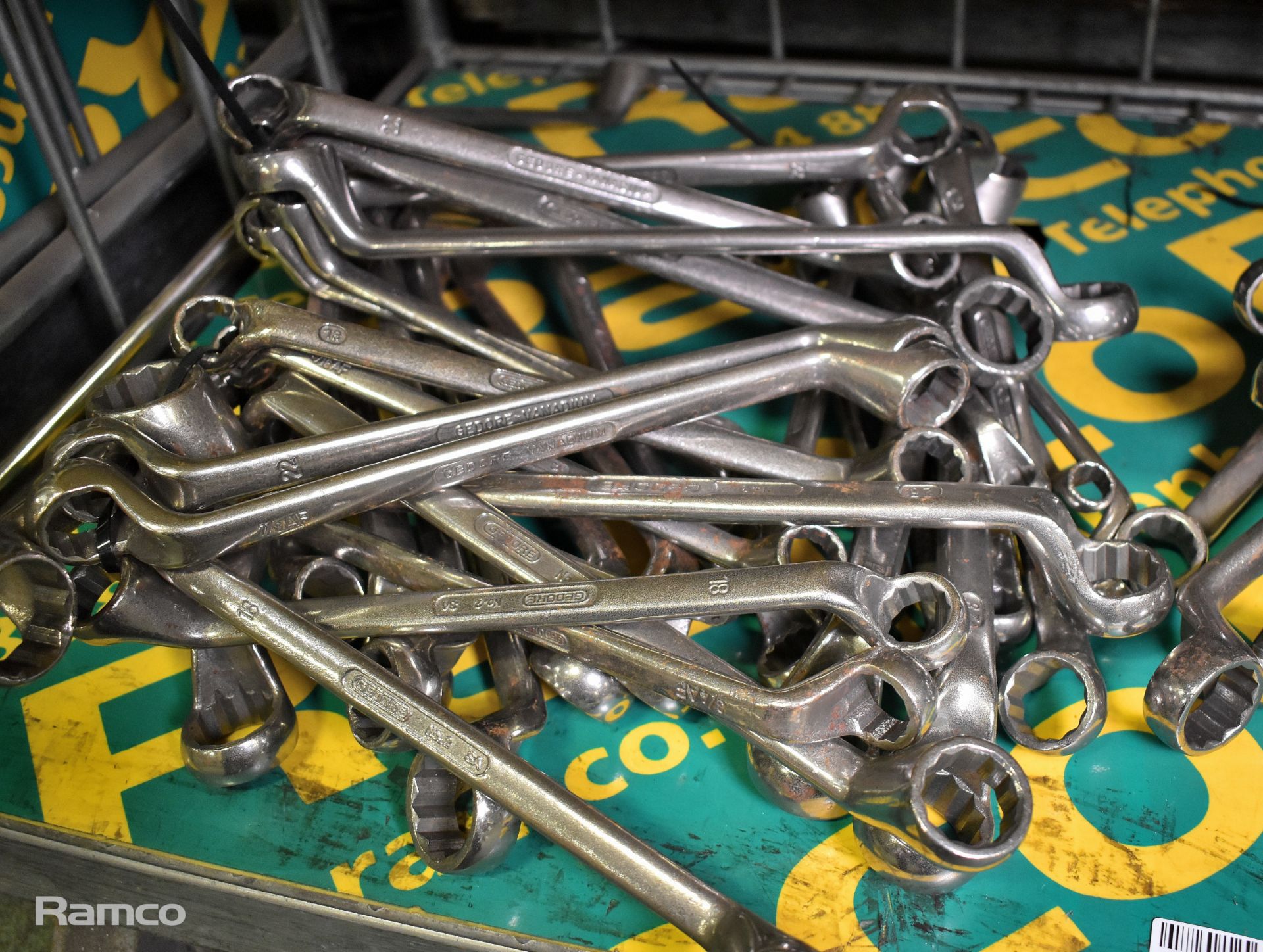 Ring spanners - various sizes - Image 2 of 3