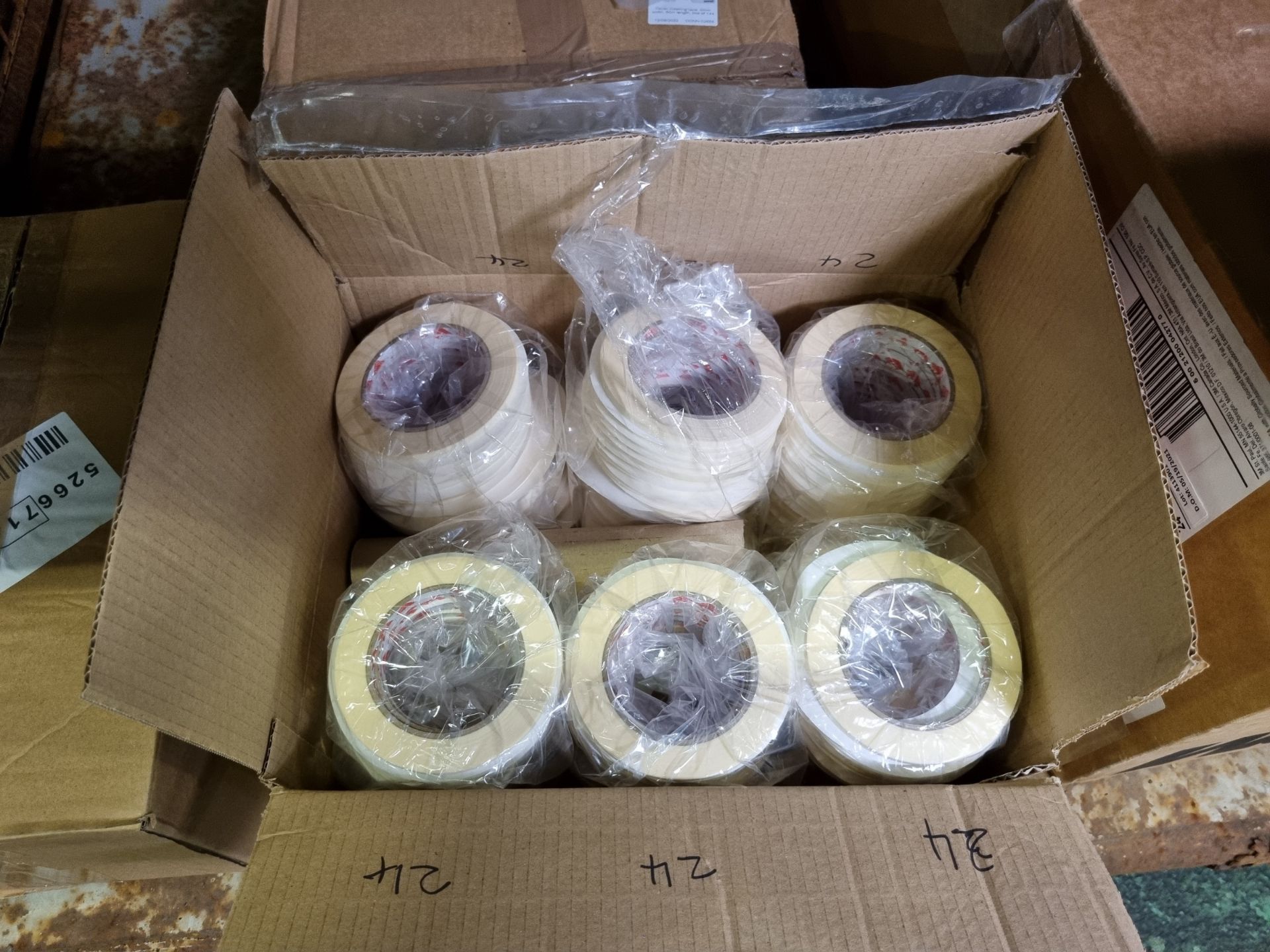 2x boxes of 3M pressure sensitive adhesive tape, 50mm width, 54m length - 24 per box - Bild 4 aus 6