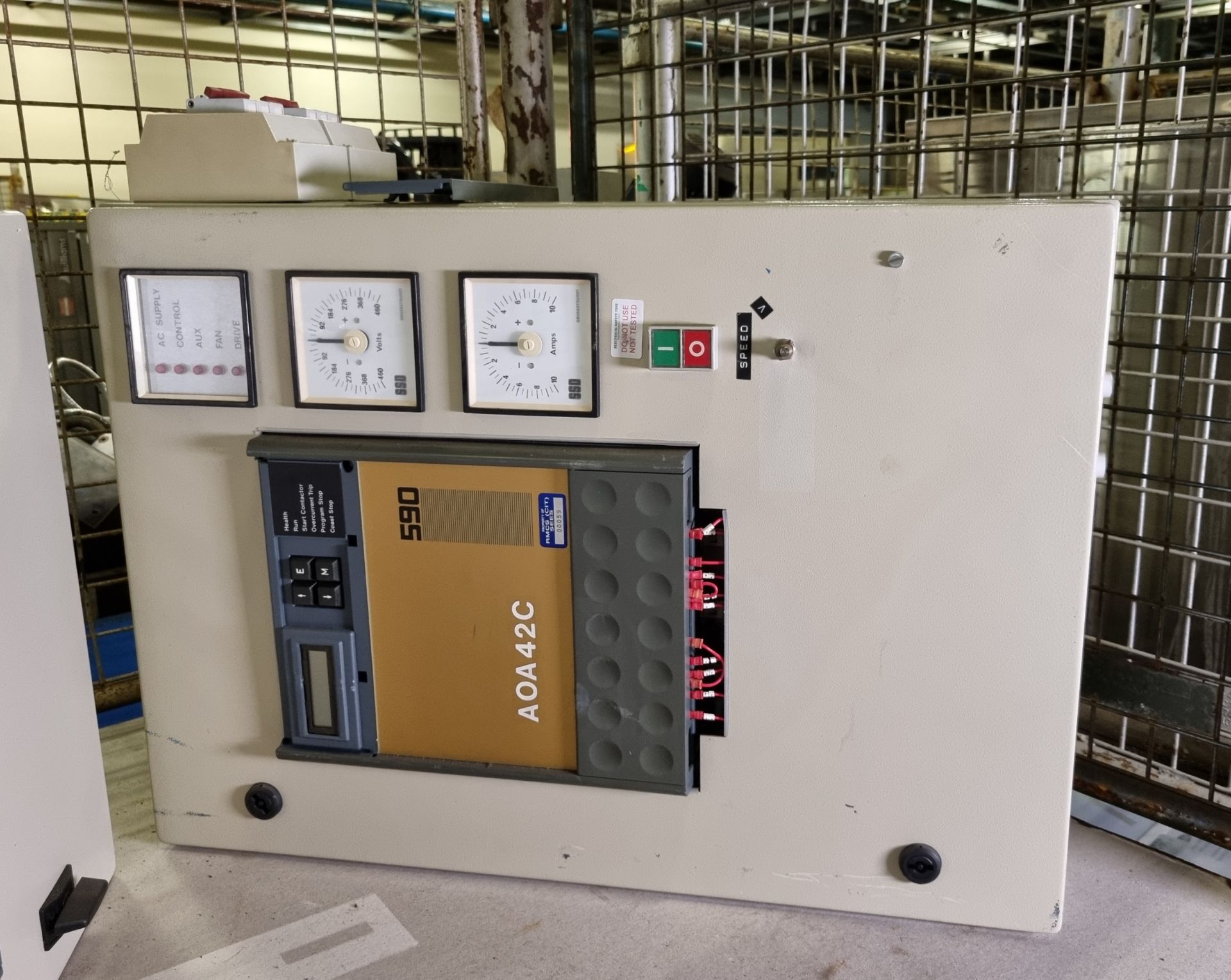 2x 590 Series voltage control panels - 500V 32A - L57xW70xH22cm - Image 2 of 8