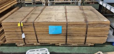 Pallet of 9mm Class 2 plywood - 8 x 4ft (244 x 122cm) - 66 sheets