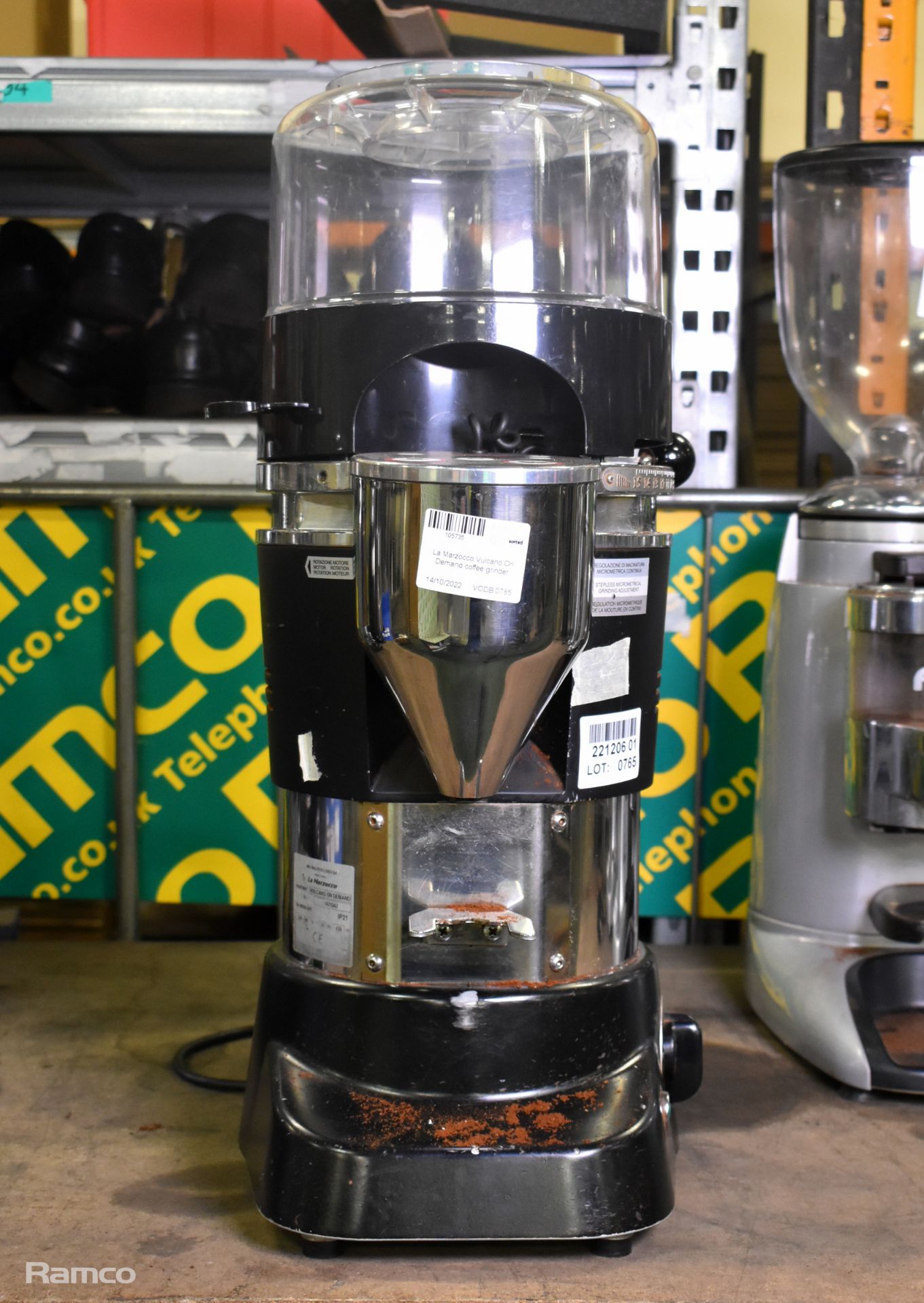 La Marzocco Vulcano On Demand coffee grinder