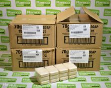 4x boxes of Buttermilk soap bar 70g - case of 72