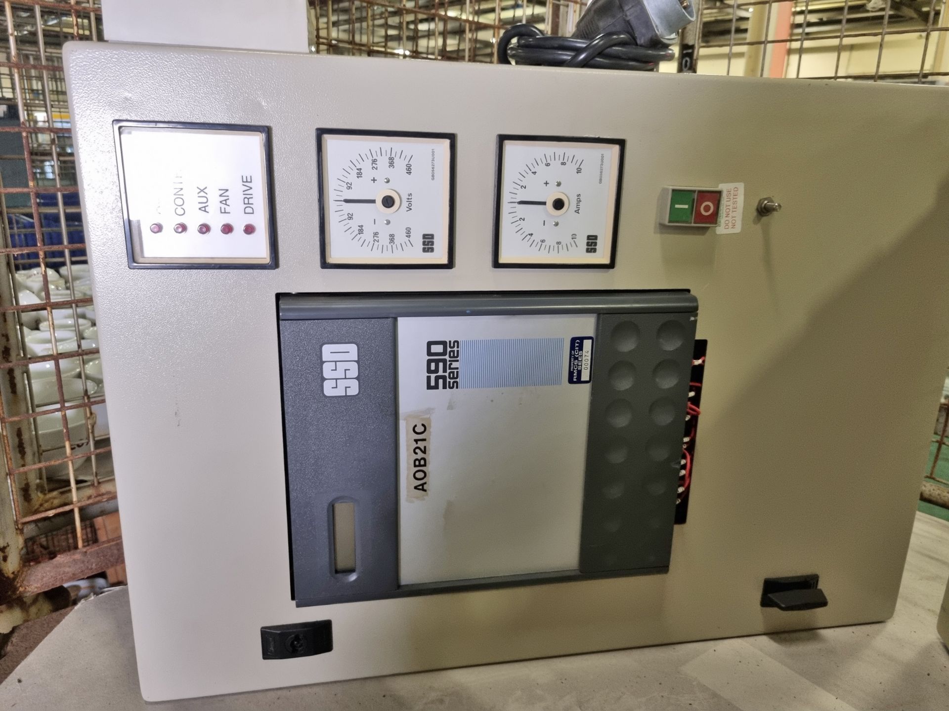 2x 590 Series voltage control panels - 500V 32A - L57xW70xH22cm - Image 4 of 8