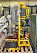 Wilmat Handling 202AF hydraulic hand stacker lift truck - 250kg rated capacity