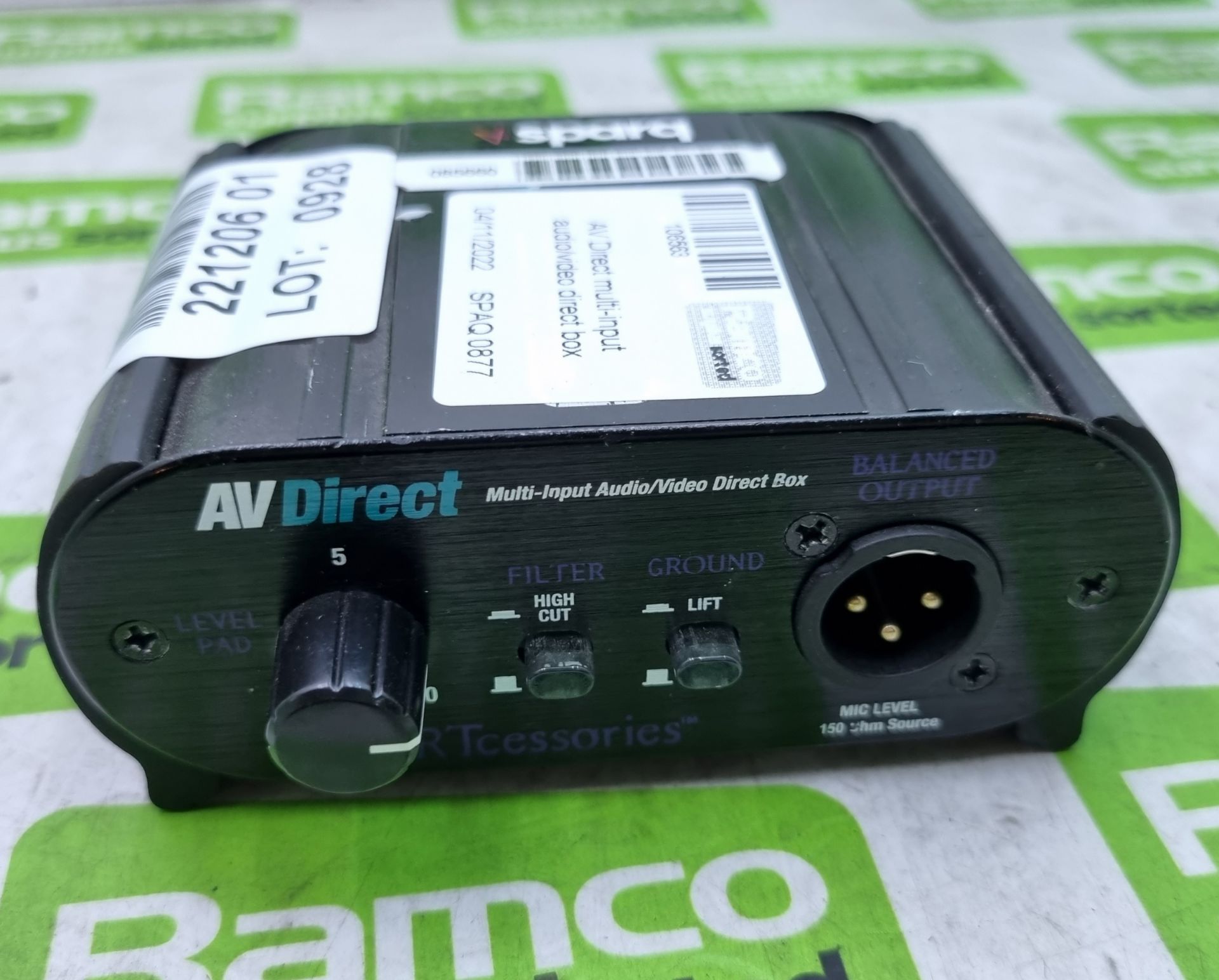 AV Direct multi-input audio/video direct box - Image 3 of 3