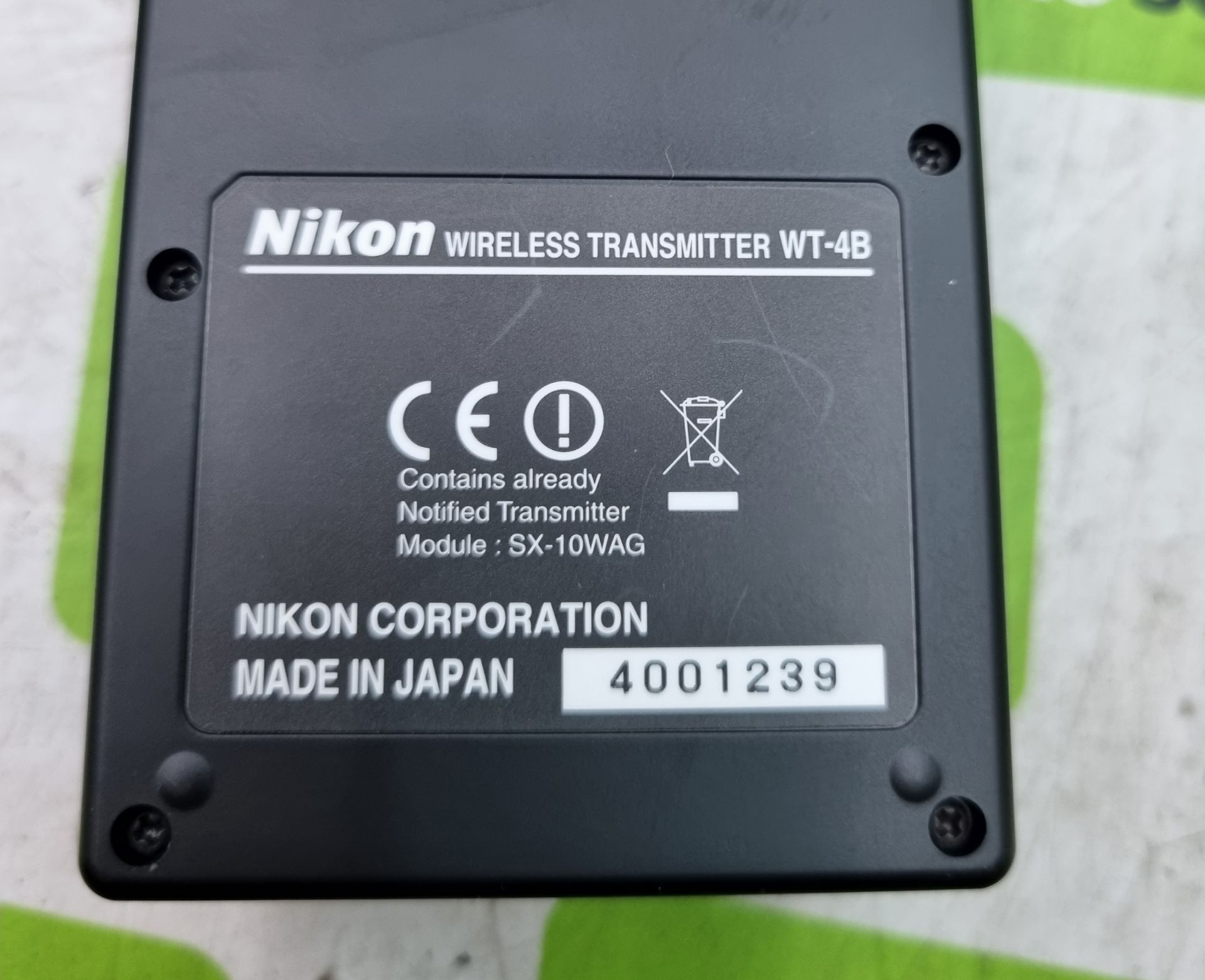 Nikon WT-4 wireless transmitter with case - Image 3 of 6