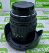 Nikon AF Nikkor 18-35mm ED 1:3.5-4.5 lens with hood