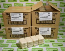 4x boxes of Buttermilk soap bar 70g - case of 72