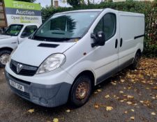 2007 Vauxhall Vivaro, Diesel, 1995cc, 38566 Miles, SG57 OBK, White