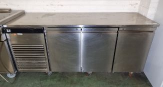 Foster EP1/3H EcoPro G2 3 door counter fridge