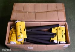 2x boxes of Stanley 9 inch extendable paint rollers - 12x per box