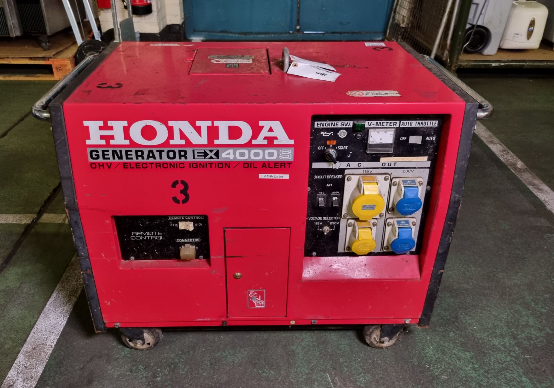 Honda EX3000S petrol generator 115/230V 2.7kVA - Image 4 of 5