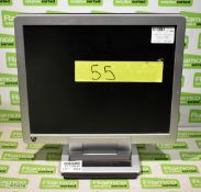 V7 R1711 17" LCD monitor with built in speakers - scratched screen