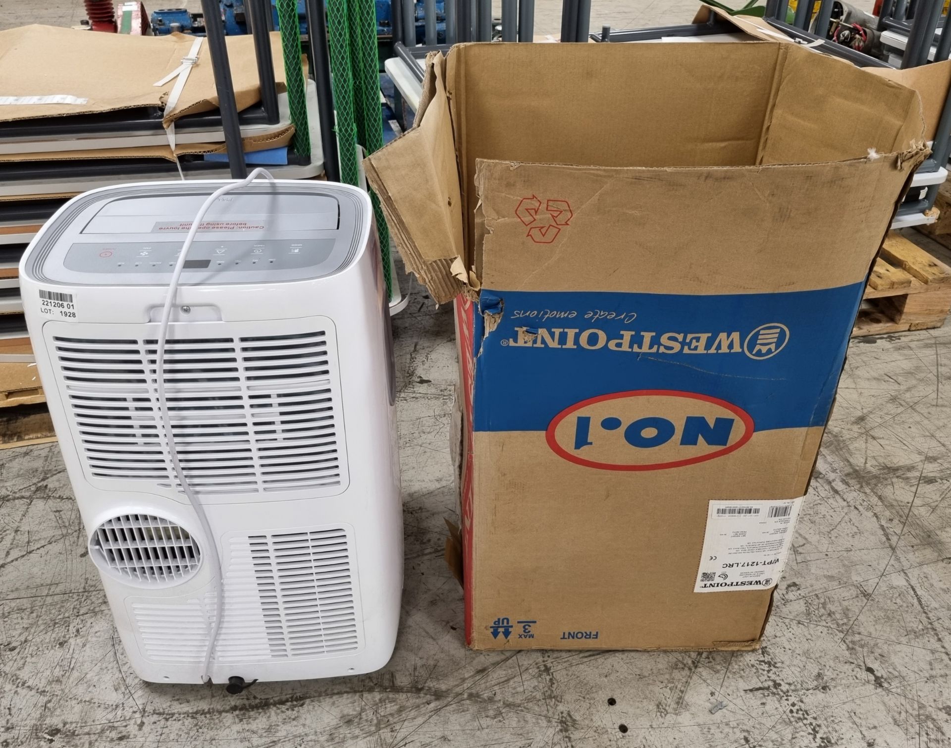 Westpoint WPT-1217.LRC portable air conditioning unit