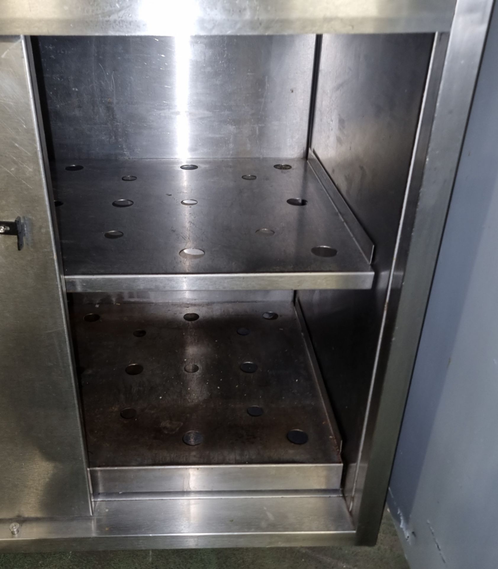 Stainless steel mobile heated holding cabinet - Bild 5 aus 6