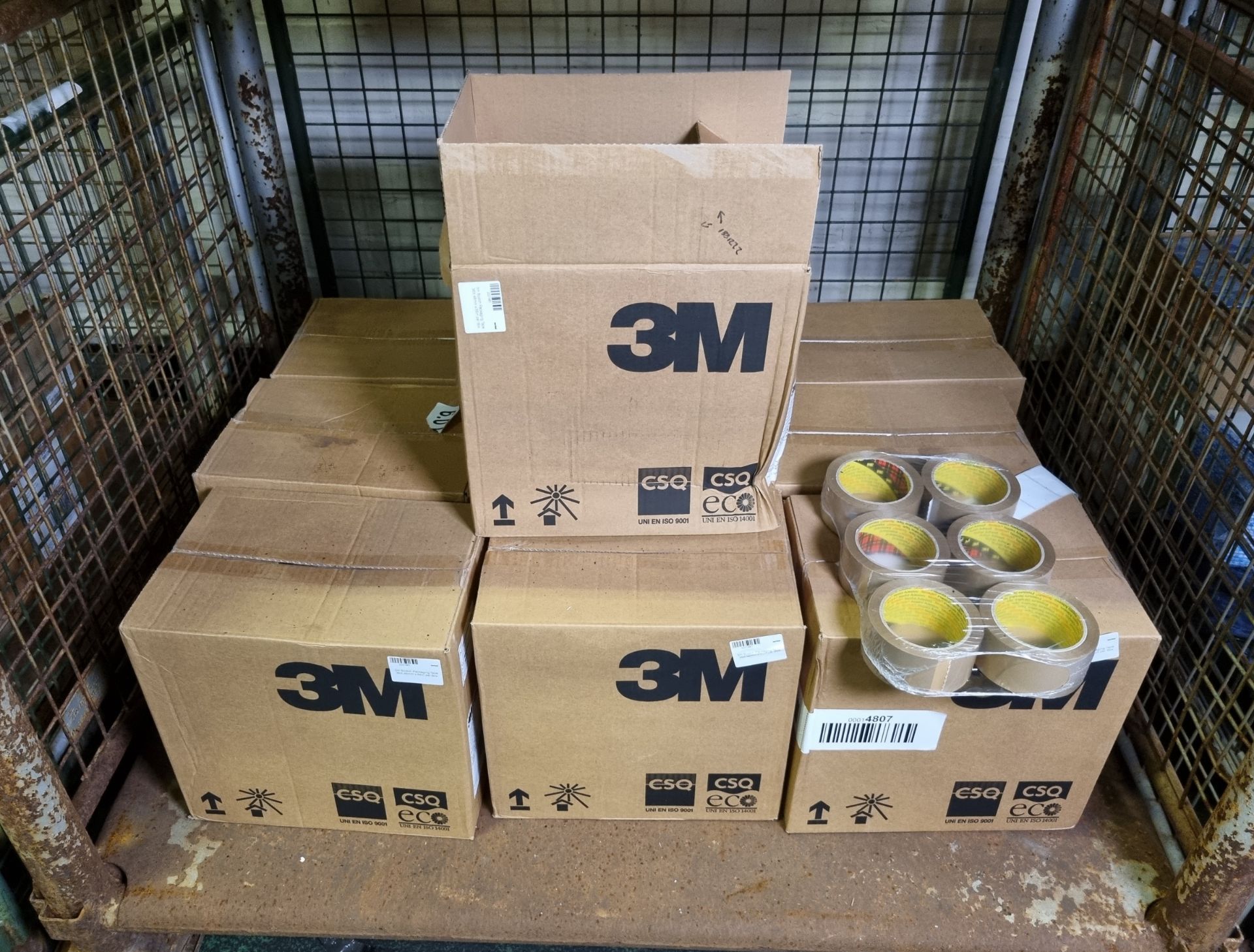 10x boxes of 3m Scotch Packaging Tape 48mm x 66m per Box - 36 per box