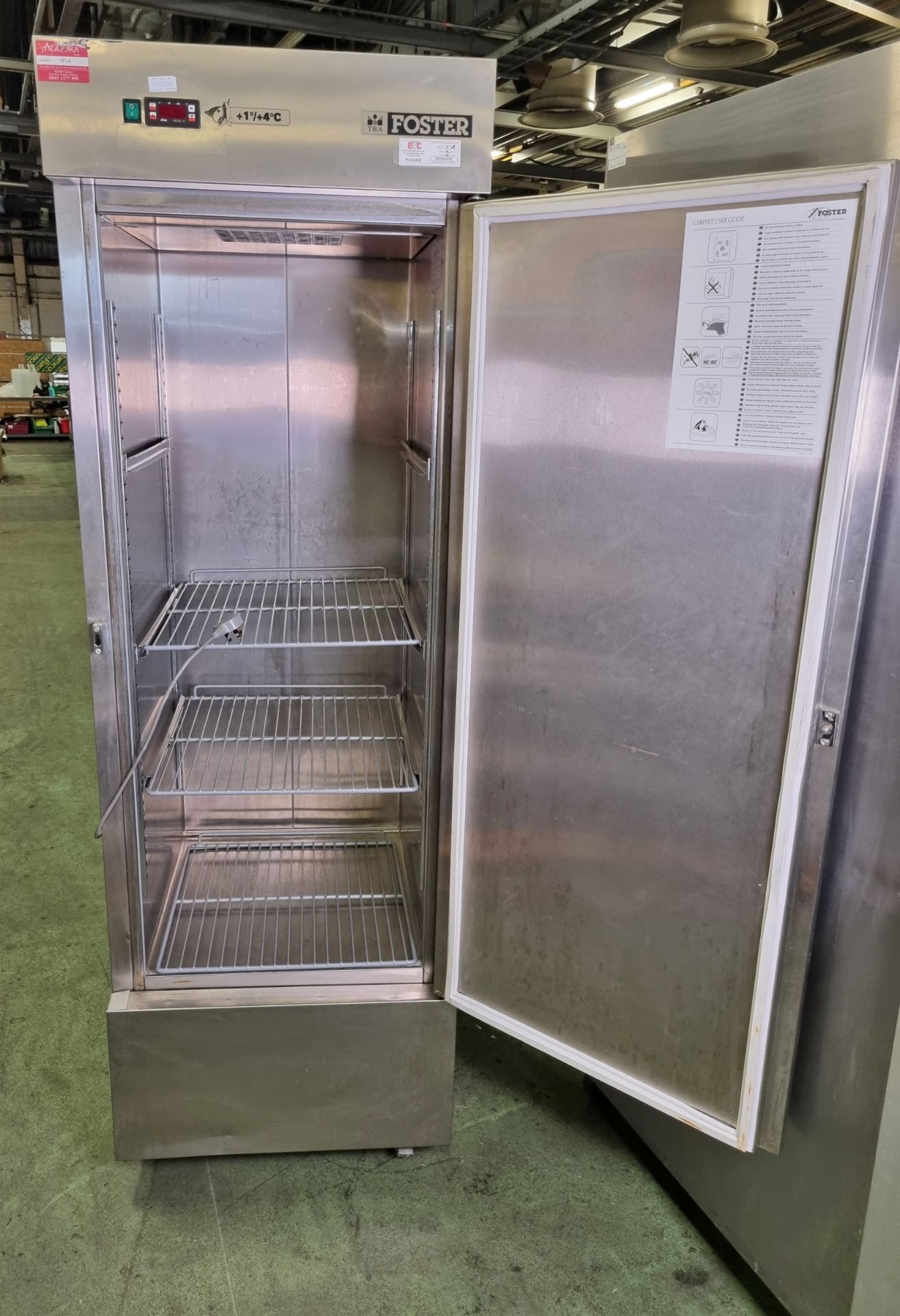 Foster PS 400 HU upright single fridge - Image 4 of 5