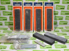 Sharpening stones - various types - 10 in total