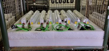 8x Blakley Electrics FLORI-67/4P/33W/LED/RED-WHITE/4C - LED Lighting 230V