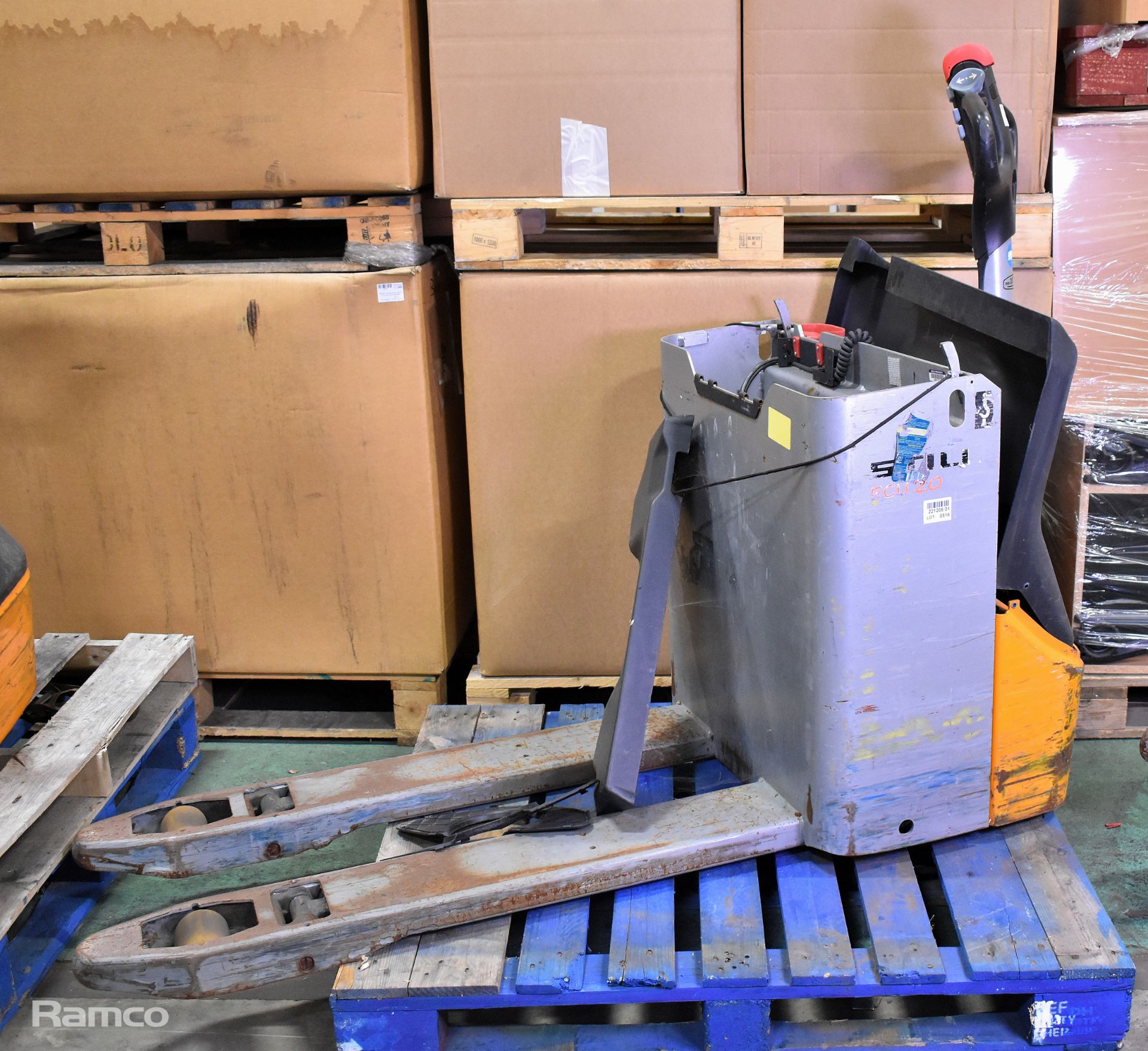 Still ECU 20 electric pallet truck with 2000kg nominal load, 115cm forks - no battery