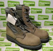 Thorogood Hot Weather Steel Toe Cap Boots - size 6.5W