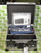 SQN-4S miniature 4:2 audio mixer with cover case, cables, travel case