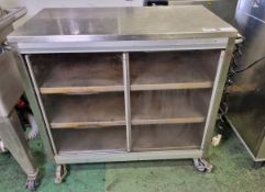 Grundy G MAID mobile hot cupboard