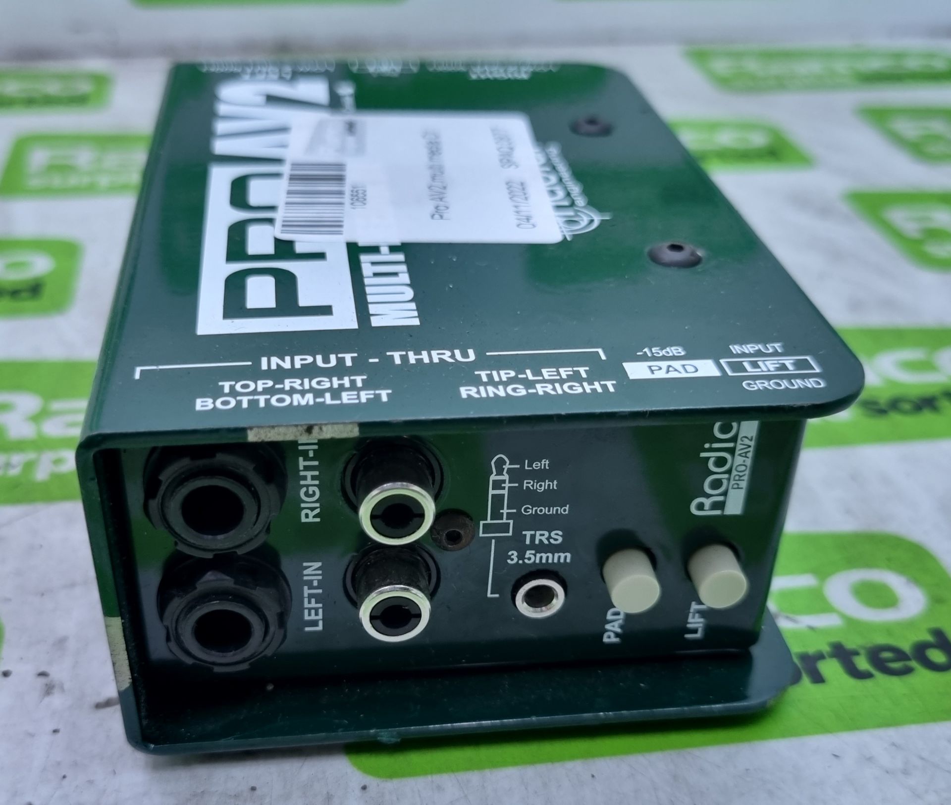 Pro AV2 multimedia DI box