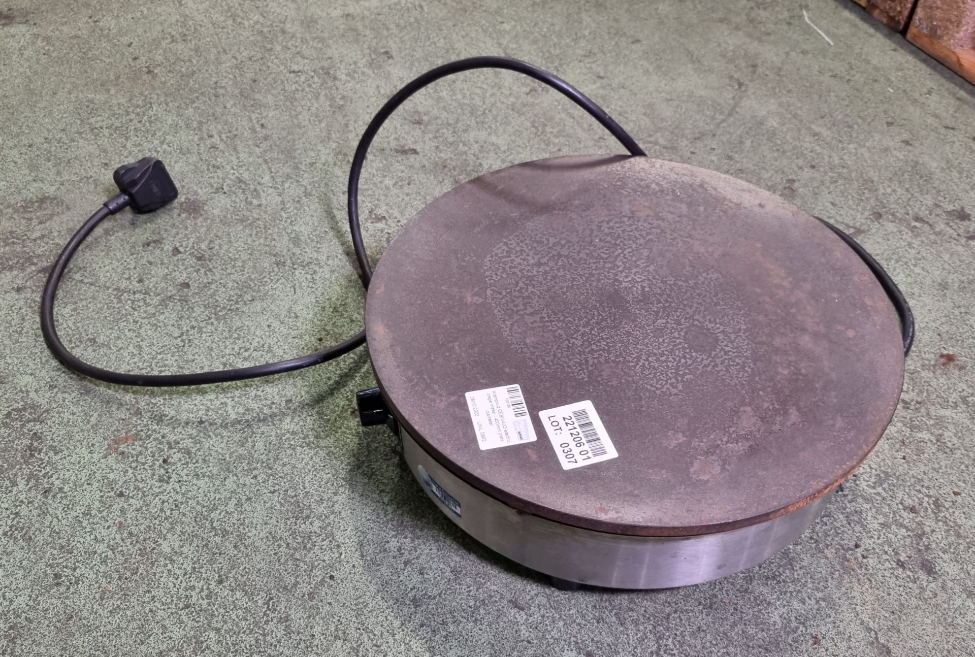 Krampouz CEBIV4JO electric crepe maker - 400mm plate diameter
