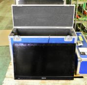 Sony 32EX310 32" LCD TV - no stand - in flight case