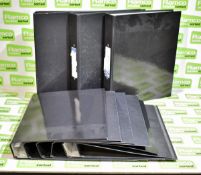 Black A4 Filing Folders
